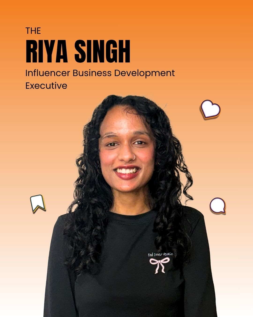 Riya Singh — Influencer Business Development Executive